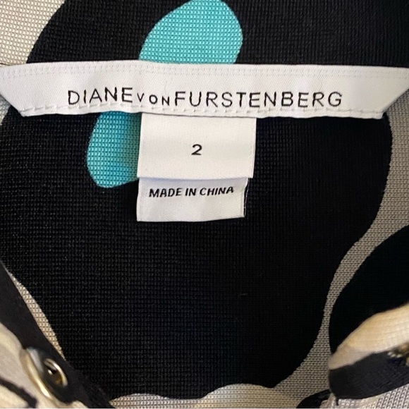Diane von Furstenburg Silk Knee Length Dress - Picture 3 of 5